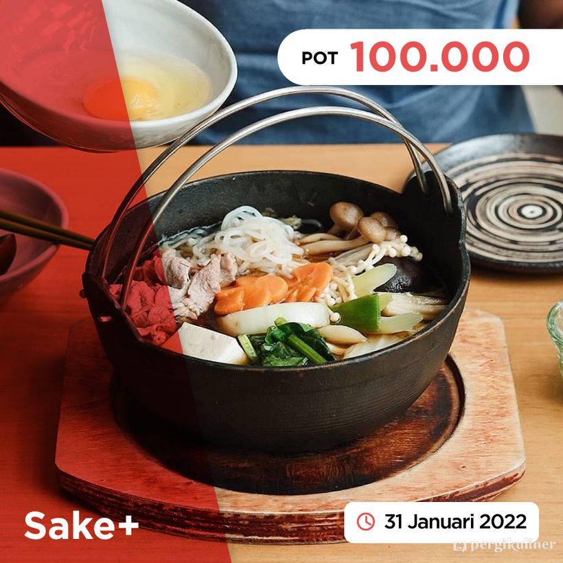 KUPON dari PergiKuliner di Sake+