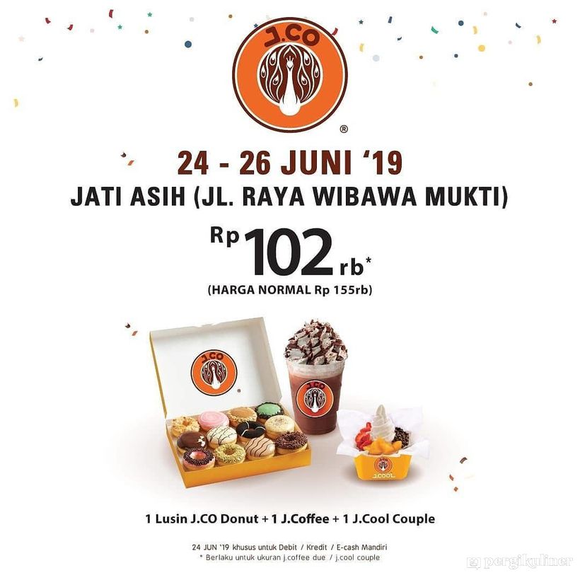 Grand Opening Promo di J.CO Donuts & Coffee