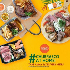 #dukungresto #kompilasi #bebasongkir di Tucano's Churrascaria Brazilian BBQ & Buffet