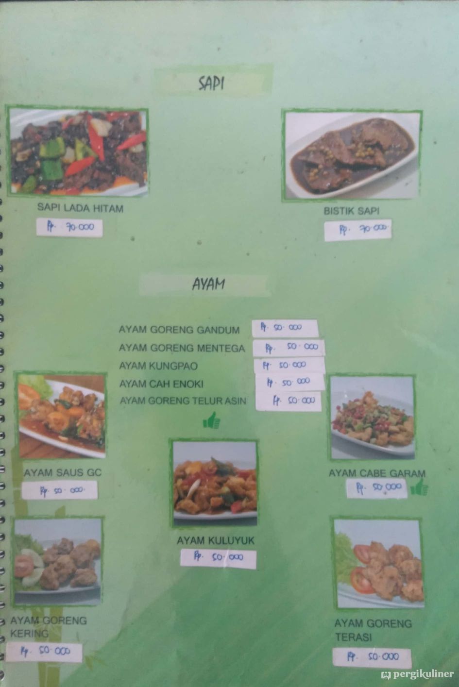 Selalu diperbarui! Menu Green Corner, Green Ville