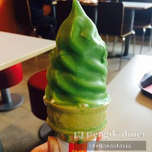 Foto - Makanan(Matcha Top) di McDonald's oleh Shella Anastasia (@celsfoodiaryy)