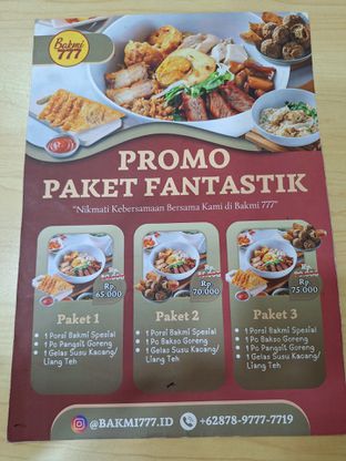 Foto 3 - Makanan di Bakmi 777 oleh SarMeL 