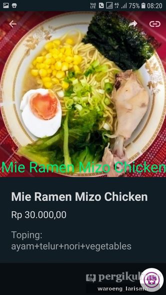 Foto Makanan di Waroeng Larisma