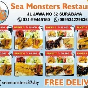 #dukungresto #kompilasi #bebasongkir di Sea Monsters