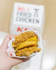Foto Double Down with Spicy Lime Sauce di KFC
