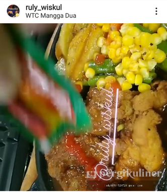 Foto Makanan di Paket Rice Box