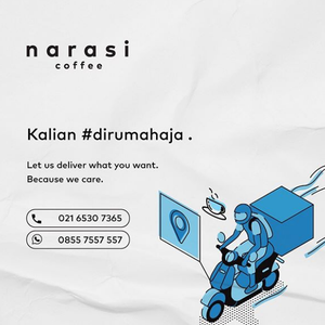 #dukungresto #kompilasi #bebasongkir di Narasi Coffee