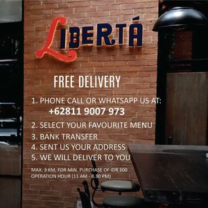 #dukungresto #kompilasi #bebasongkir di Liberta Kitchen & Bar