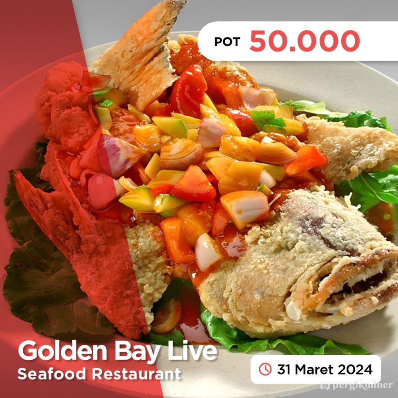 KUPON dari PergiKuliner di Golden Bay Live Seafood Restaurant