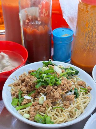 Foto 4 - Makanan(Mie Ayam Putih Komplit ) di Mie Ayam Bangka Asan oleh Cyntia // IG: @cyntiahbsr
