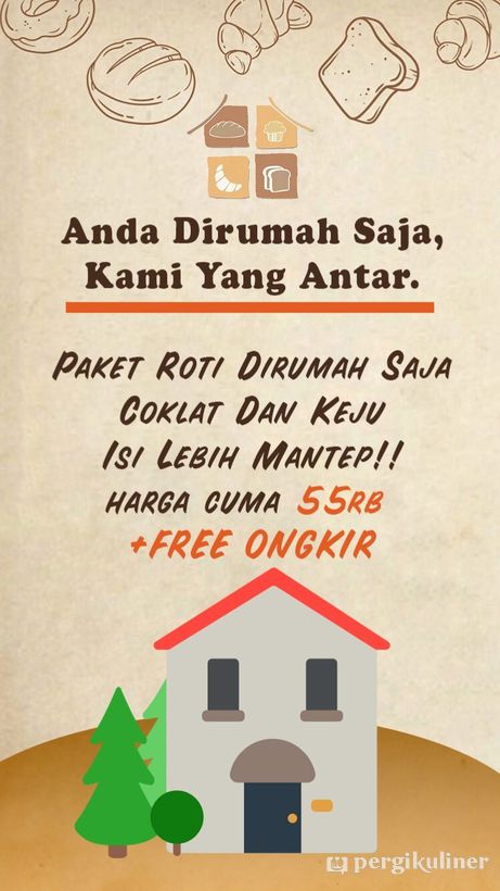 #dukungresto #kompilasi #bebasongkir di Kampoeng Roti