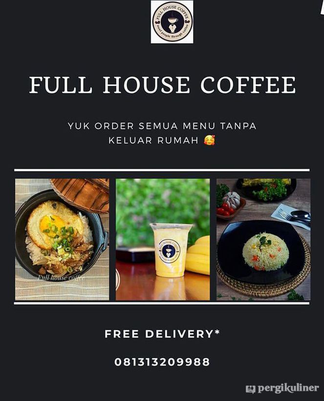 #dukungresto #kompilasi #bebasongkir di Full House Coffee