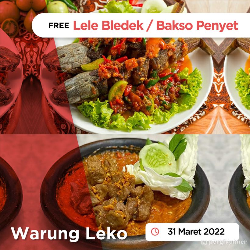 KUPON dari PergiKuliner di Warung Leko