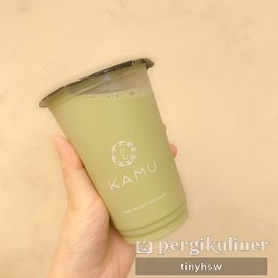 Foto 1 - Makanan(matcha milk tea) di Kamu Tea oleh Tiny HSW. IG : @tinyfoodjournal