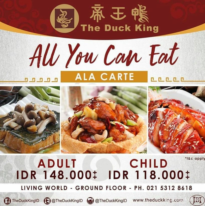 All You Can Eat, Harga Normal di The Duck King