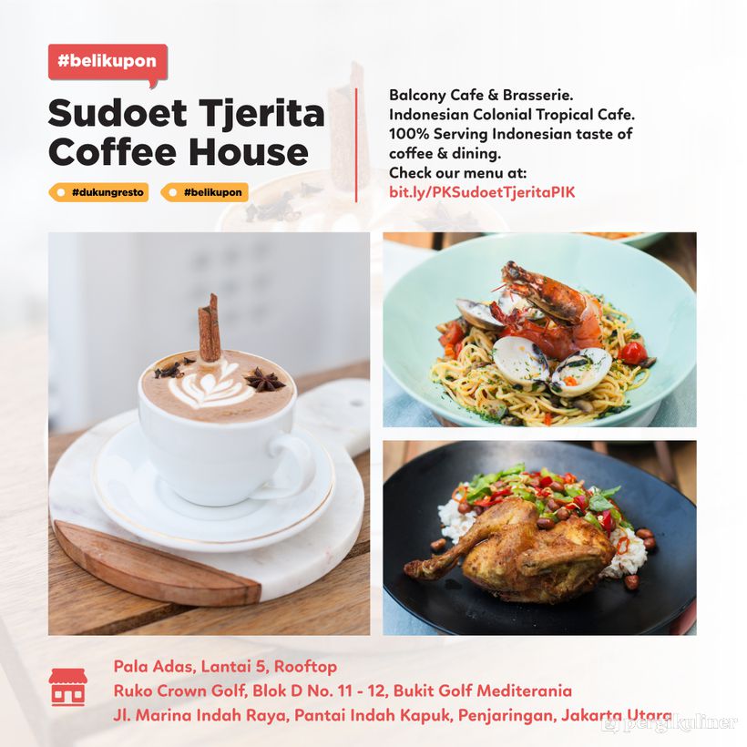 #dukungresto dengan #belikupon di Sudoet Tjerita Coffee House