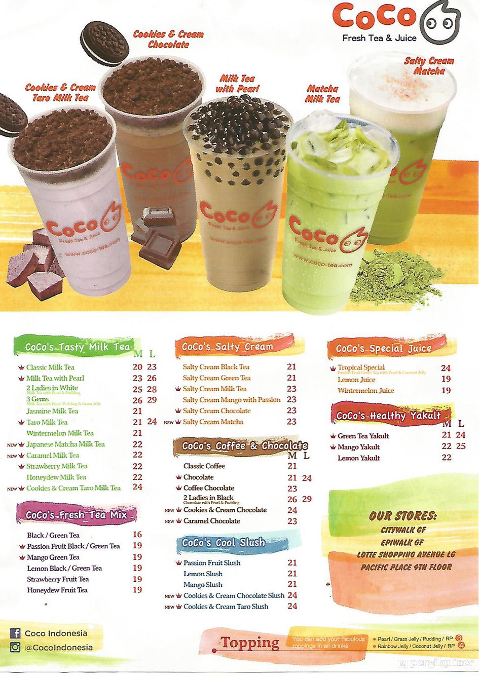 Selalu Diperbarui Menu Coco Karawaci Tangerang