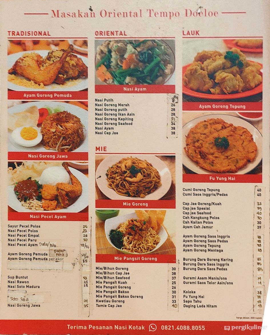 Selalu Diperbarui Menu Mie 55 Express Sukomanunggal Surabaya
